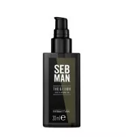 SEB MAN The Groom, olejek pielęgnacyjny do włosów i zarostu, 30ml