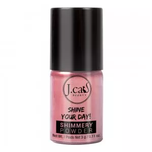 J.Cat Beauty Shine your day! Shimmery powder, sypki pigment, Cerise, 4g