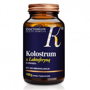 Doctor Life Kolostrum z Laktoferyną suplement diety 100g