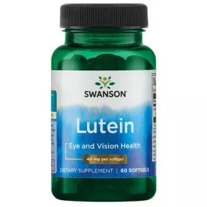Swanson Luteina, 40mg, 60sgels, suplement diety, ref.SWU981
