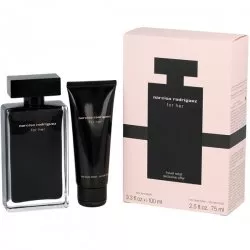 Narciso Rodriguez For Her zestaw woda toaletowa spray 100ml + balsam do ciała 75ml (W)