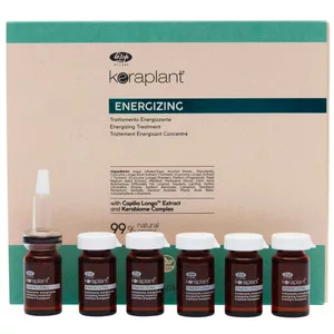 Lisap Keraplant Energizing Vials, ampułki energetyzujące do włosów, 6x8ml