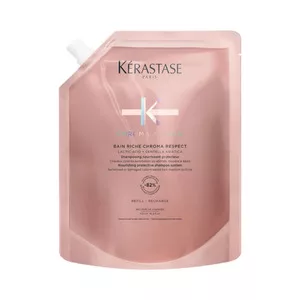 Kerastase Chroma Absolu, wzbogacona kąpiel, szampon do włosów koloryzowanych, 500ml refill