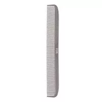 Fox Earth Colors, grzebień fryzjerski o jednakowych ząbkach, szary