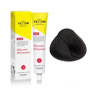 Yellow Professional Color Permanent, farba do włosów, 5.00, 100ml