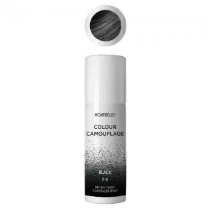 Montibello Colour Camouflage, spray na odrosty, czarny, 125ml
