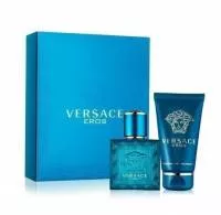 Versace Eros, zestaw perfum edt 100ml + 100ml żel pod prysznic (M)