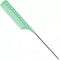 Y.S. Park, grzebień z metalowym szpikulcem, model 116, miętowy