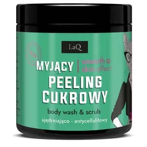 LaQ Magnolia, myjący peeling cukrowy do ciała, 220g