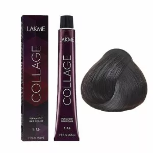 Lakme Collage, farba do włosów trwale koloryzująca, 4/00, 60ml