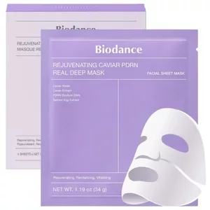 Biodance Rejuvenating Caviar PDRN Real Deep Mask maska do twarzy w płachcie 4x34g