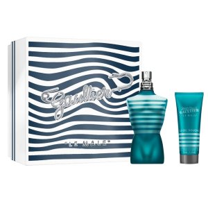 Jean Paul Gaultier Le Male zestaw woda toaletowa spray 125ml + żel pod prysznic 75ml (M)