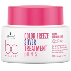 Schwarzkopf BC Color Freeze Silver, maska ochładzająca kolor, pH 4.5, 200ml