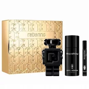Paco Rabanne Phantom zestaw perfumy spray 100ml + dezodorant spray 150ml + miniatura perfum 10ml (M)