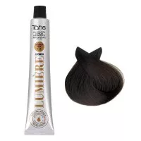 Tahe Lumiere Express, farba do włosów z keratyną i olejkiem arganowym, koloryzacja trwała, 4.52, 100ml