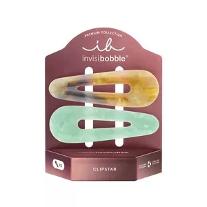 Invisibobble Clipstar Premium spinki do włosów Rainbow Carousel 2szt.
