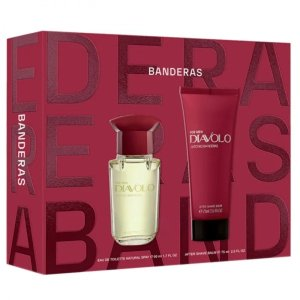 Antonio Banderas Diavolo for Men zestaw woda toaletowa spray 50ml + balsam po goleniu 75ml (M)