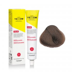 Yellow Professional Color Permanent, farba do włosów, 7.13, 100ml
