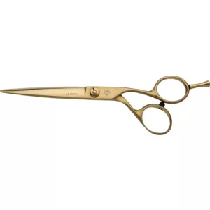 Aristo Cut Like a Diamond Ergo-Flow 6.0", nożyczki fryzjerskie, matowe złoto, precyzyjne cięcie, ergonomiczne
