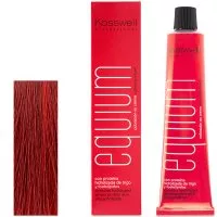 Kosswell Equium Kontrast 066, Profesjonalna farba do włosów, Kontrast Czerwony, 60ml