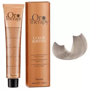 Fanola Oro Therapy Color Keratin, farba do trwałej koloryzacji bez amoniaku, 10.1, 100ml