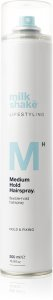Milk Shake Lifestyling Medium Hold Hairspray, lakier o średnim utrwaleniu, 500ml