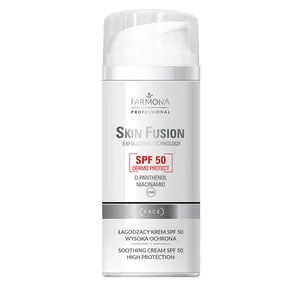 Farmona Professional Skin Fusion, łagodzący krem do twarzy SPF50, 100ml