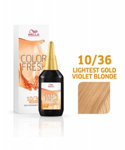 Wella Color Fresh, farba demipermanentna do włosów, 10/36, 60ml