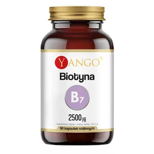Yango Biotyna 2500?g suplement diety 90 kapsułek