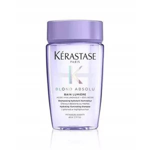 Kerastase Blond Absolu Lumiere, szampon rozświetlający do włosów blond, 80ml, GRATIS