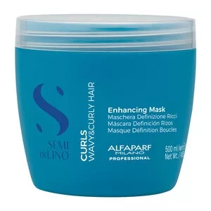 Alfaparf Milano Semi di Lino Curls, maska wzmacniająca do włosów kręconych i falowanych, 500ml