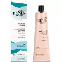 Kosswell Color Trends Mask, kremowa farba do półtrwałej koloryzacji, real turquoise, 100ml