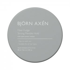 Björn Axén Fiber Fudge, mocno utrwalający włóknisty wosk do włosów, 80ml