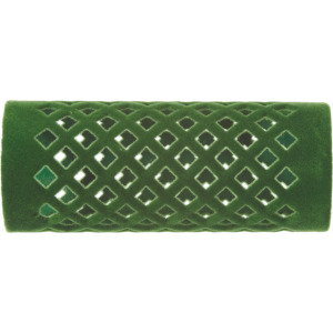 Efalock Flocked Curler, wałki metalowe flokowane 65mm-24mm zielone 12szt., ref. 14100826