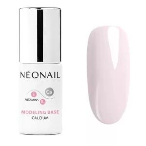Neonail Modeling Base Calcium, baza hybrydowa, Basic Pink, 7.2ml