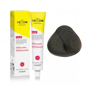 Yellow Professional Color Permanent, farba do włosów, 6.1, 100ml