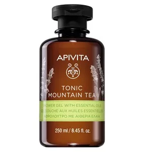 Apivita Tonic Mountain Tea Shower Gel tonizujący żel pod prysznic z górską herbatą i olejkami eterycznymi 250ml