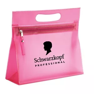 Schwarzkopf logowana kosmetyczka, fuksja, GRATIS