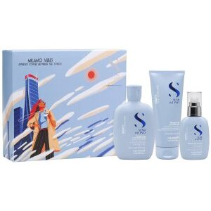 Alfaparf Milano Semi di Lino Density, zestaw prezentowy zagęszczający włosy, 250ml + 200ml + 125ml