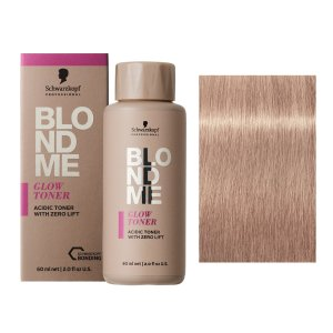 Schwarzkopf BlondMe Glow Toner, demi-permanentny toner do włosów, biscuit, 60ml
