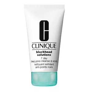 Clinique Blackhead Solutions 7 Day Deep Pore Cleanse & Scrub oczyszczający peeling do twarzy 125ml