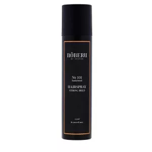 Noberu No. 101 Hairspray Strong Hold, lakier do włosów o mocnym utrwaleniu, Sandalwood, 250ml