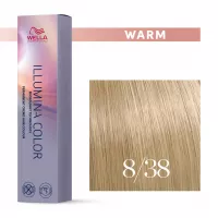 Wella Illumina, farba rozświetlająca, 8/38, 60ml
