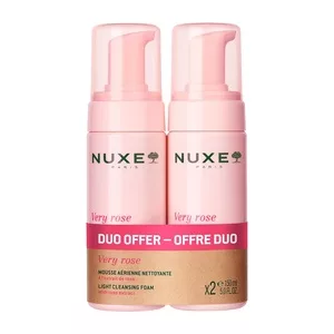 Nuxe Very Rose oczyszczająca pianka micelarna 2x150ml