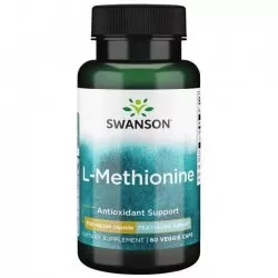 Swanson AjiPure L-metionina 500mg 60kaps