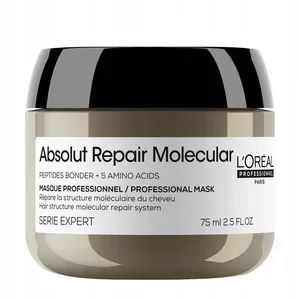 Loreal Absolut Repair Molecular, maska wypełniająca strukturę molekularną włosów, 75ml travel size