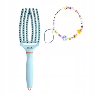 Olivia Garden Fingerbrush Combo Spring Bubble Blue, szczotka do włosów, ref. 203ID1931