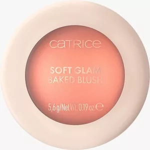 Catrice Soft Glam Baked Blush, rozświetlający róż, 020 Peachy Breeze, 5.6g