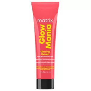 Matrix Glow Mania, maska nabłyszczająca do włosów koloryzowanych, 30ml, GRATIS