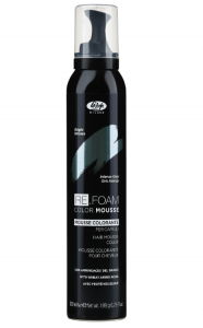 Lisap Re.Foam, odżywka w piance koloryzująca do włosów, intense grey, 200ml